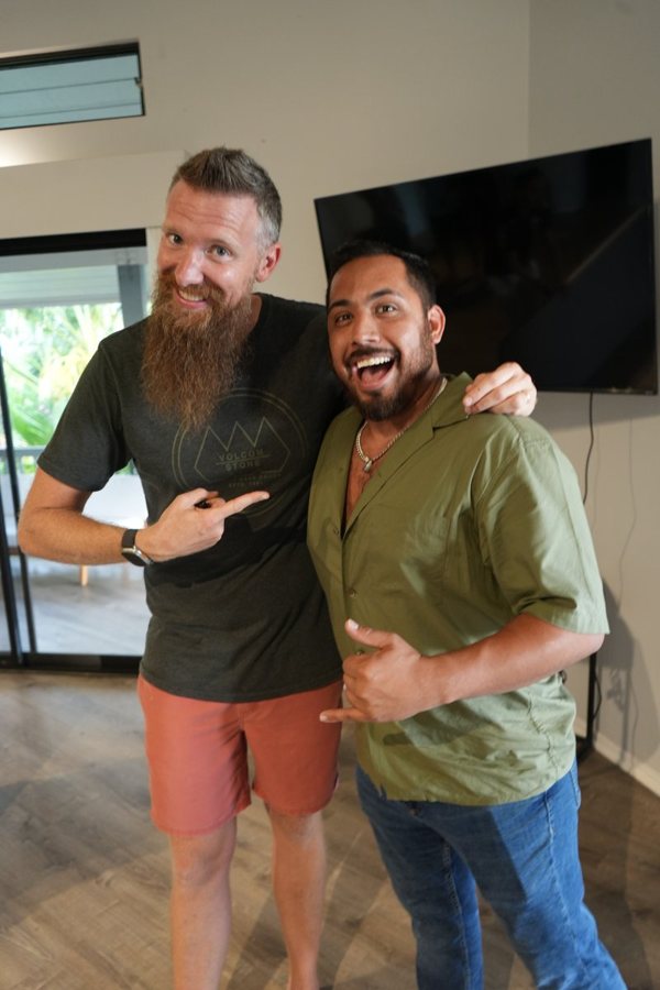 At a real estate event