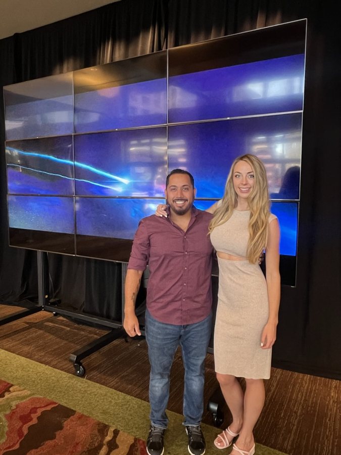 At a real estate event