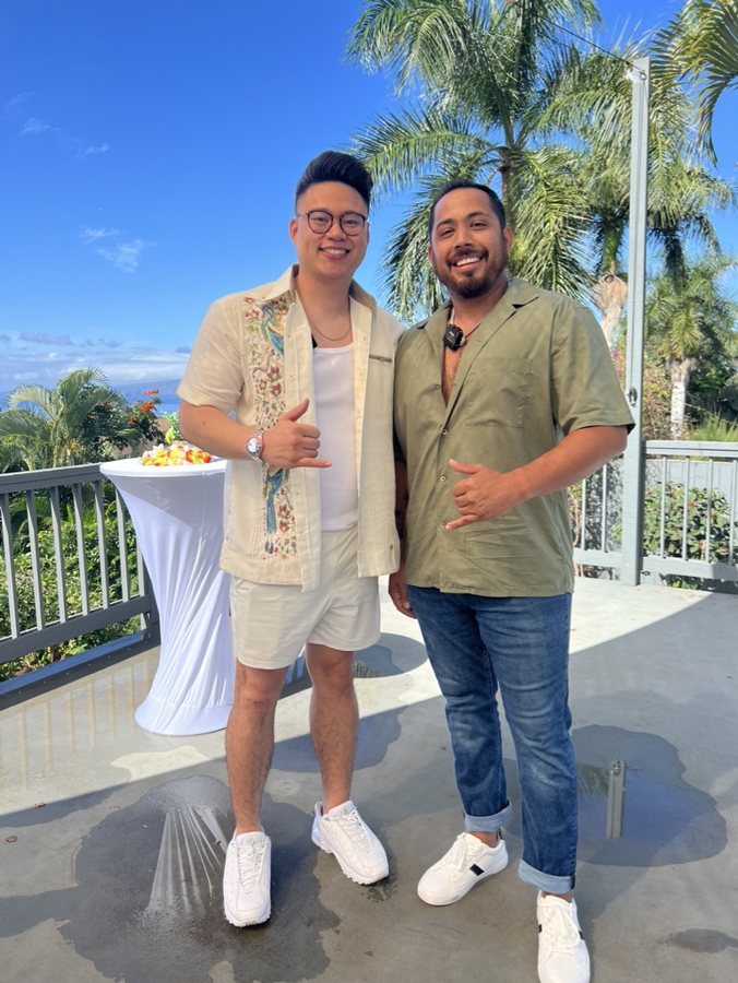 At a real estate event